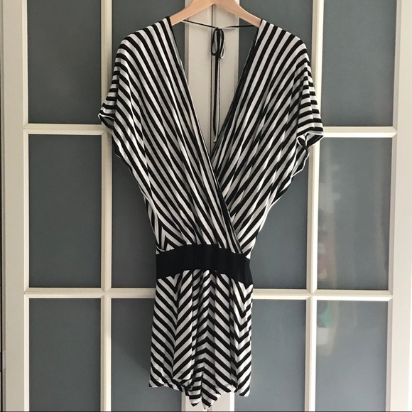 Bebe Striped Playsuit - Picture 4 of 7